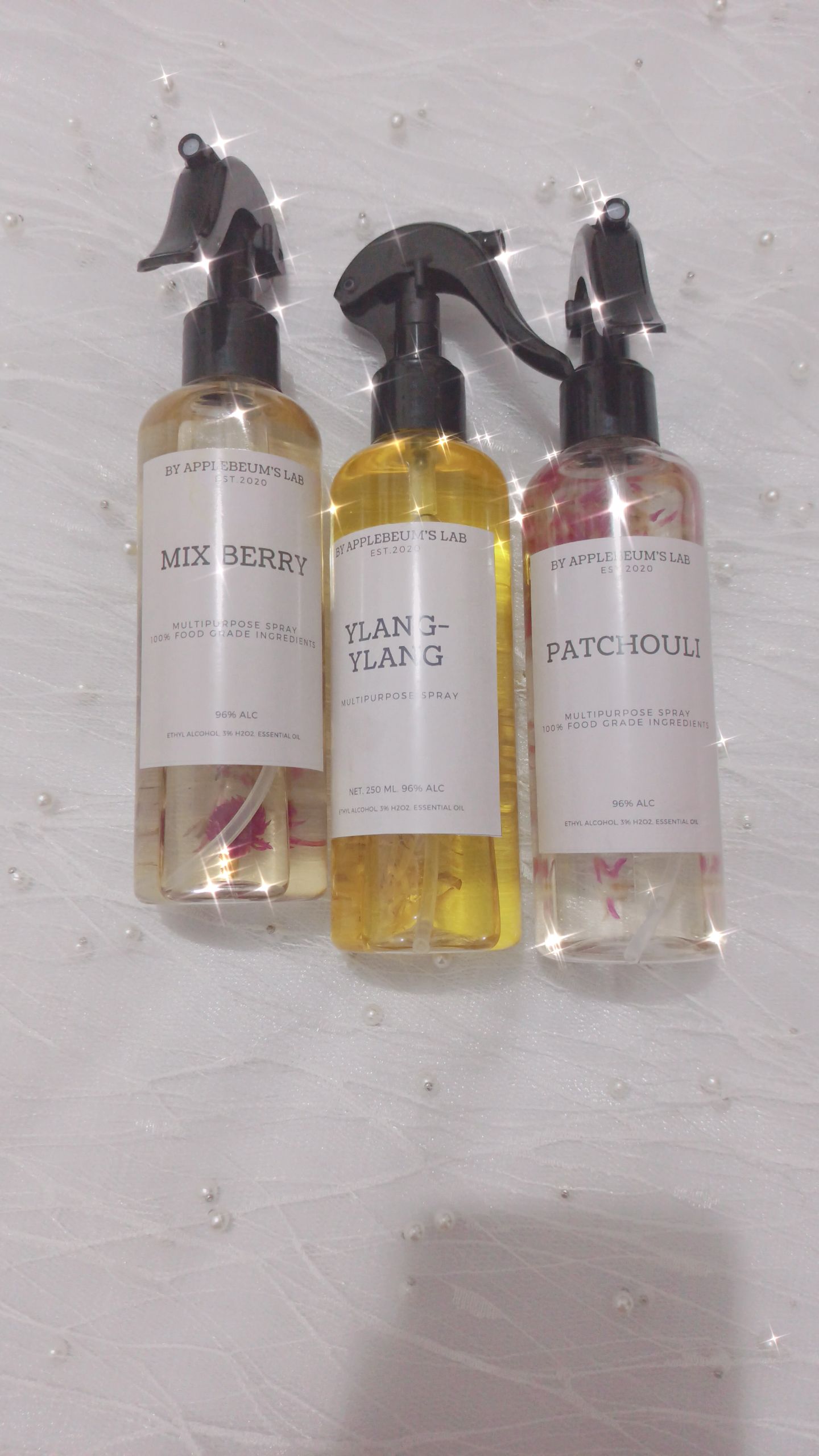 By Applebeums Multipurpose Spray/ Sanitizer Spray Essential Oil