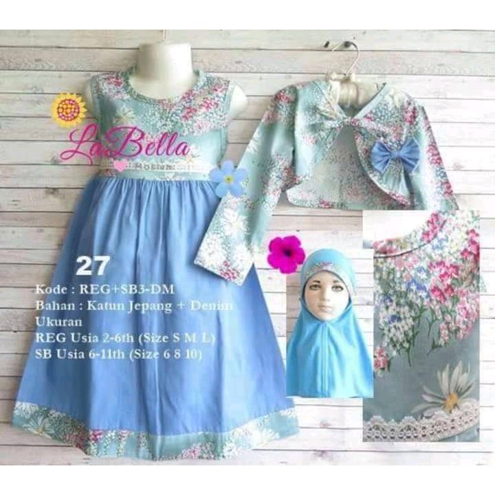 Gamis Baju Anak LABELLA