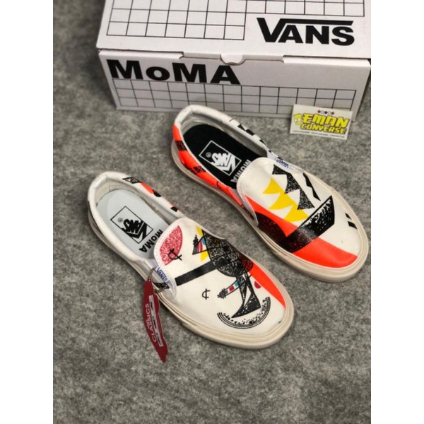 SEPATU V4NSS SLIP ON MOMA IMPORT CHINA BNIB PRIA WANITA