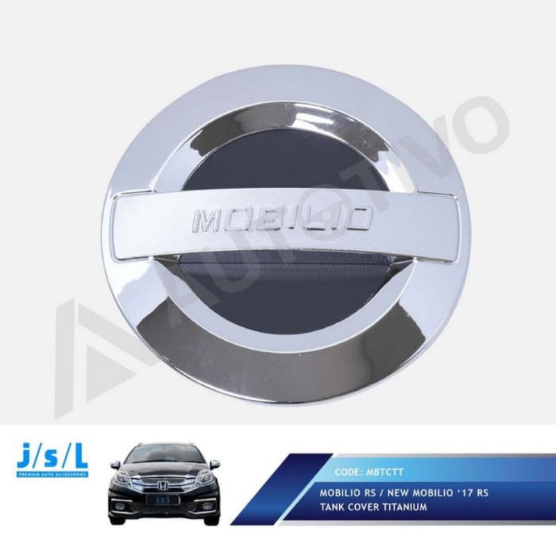 tank cover/ tutup tangki new Mobilio 2017 titanium chrome jsl