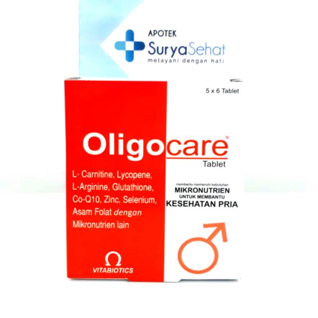 Oligocare 30 tablet membantu kesehatan pria