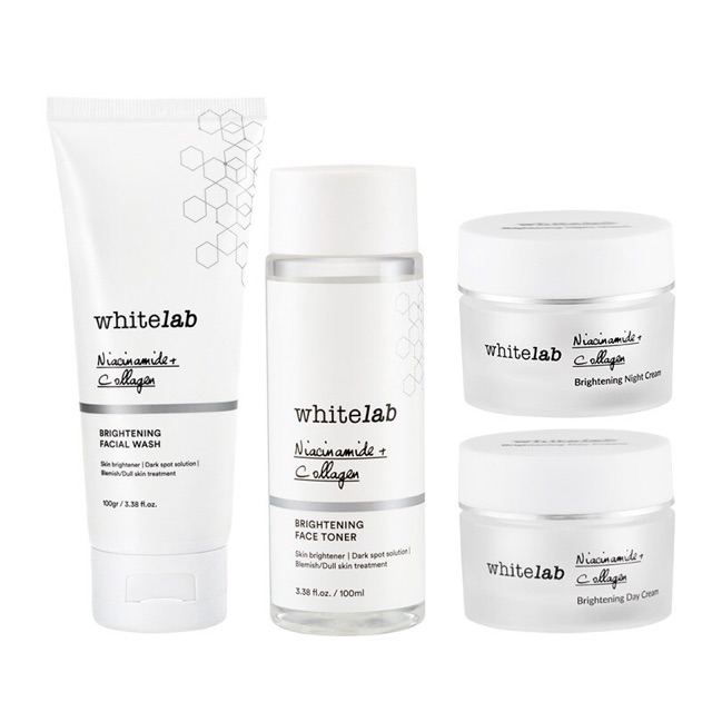 Whitelab Brightening Paket Wajah A - Whitelab Surabaya