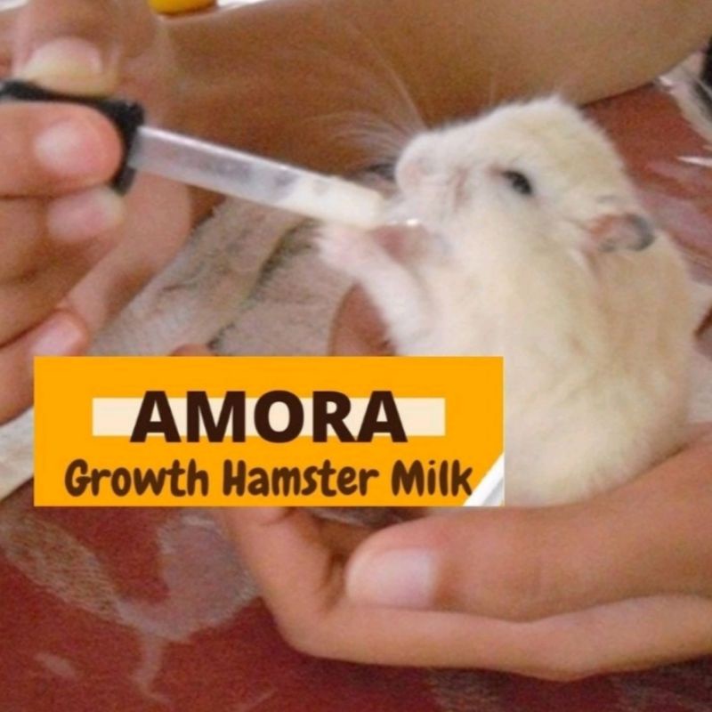 Susu Formula Khusus Hamster Amora untuk pertumbuhan daya tahan tubuh