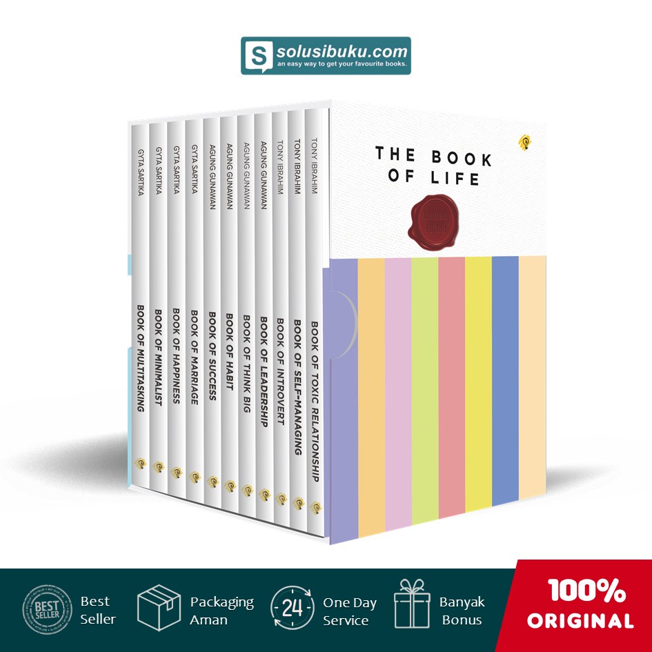 Boxset Buku Serial The Book Of Life - Seri Buku Motivasi Bright Publisher