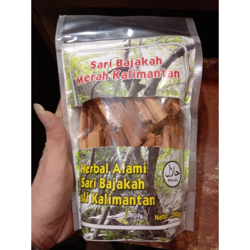 

KAYU HERBAL SARI BAJAKAH ASLI KALIMANTAN 200 GR HALAL