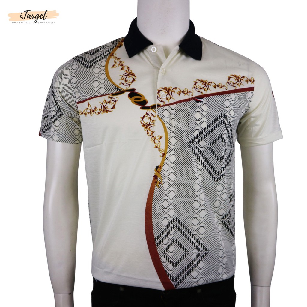 Miller Neuman Kaos Kerah Pria Bapak Dewasa Bahan Katun Adem Berkantong MN-100