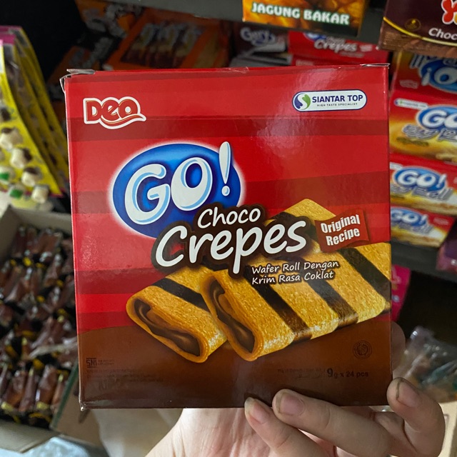 BOX GO CHOCO CREPES