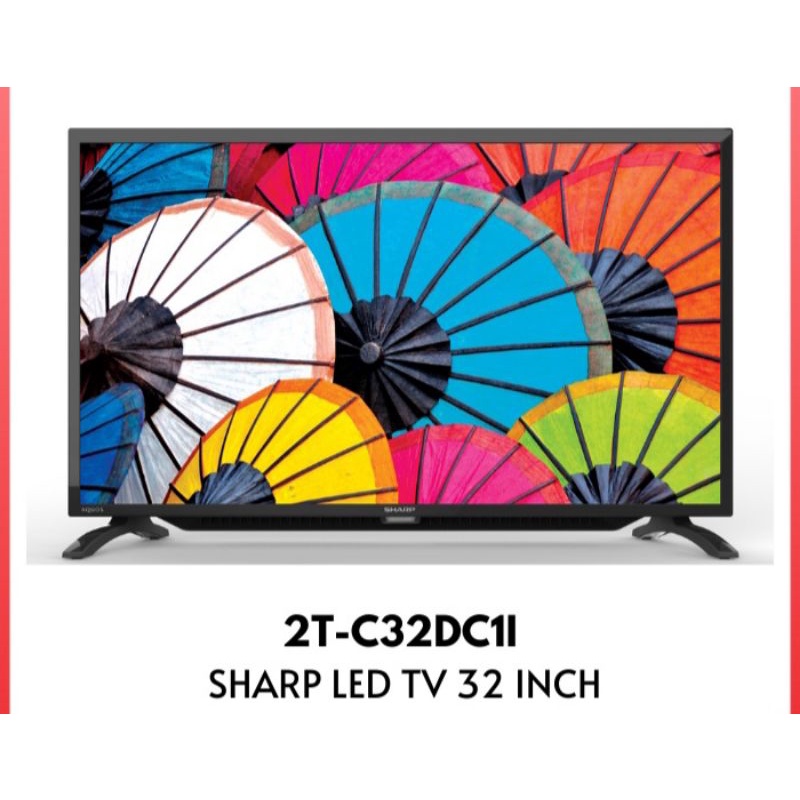 Jual SHARP LED TV 32 Inch HD Digital 2TC32DC1i Shopee Indonesia