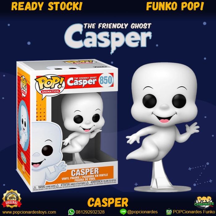 Vinyl Casper The Friendly Ghost Casper #850 Pop 