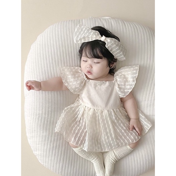 Isabella romper/dress bayi