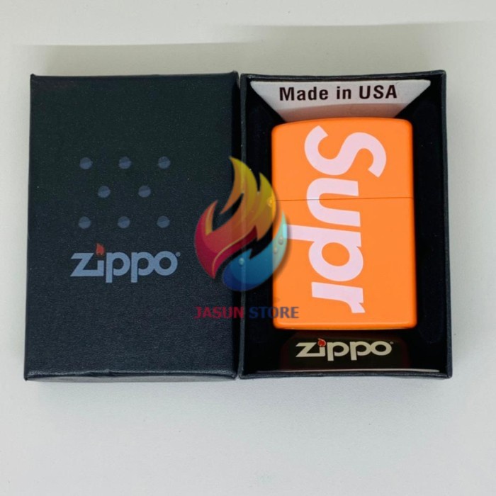 korek api Zippo supreme orange