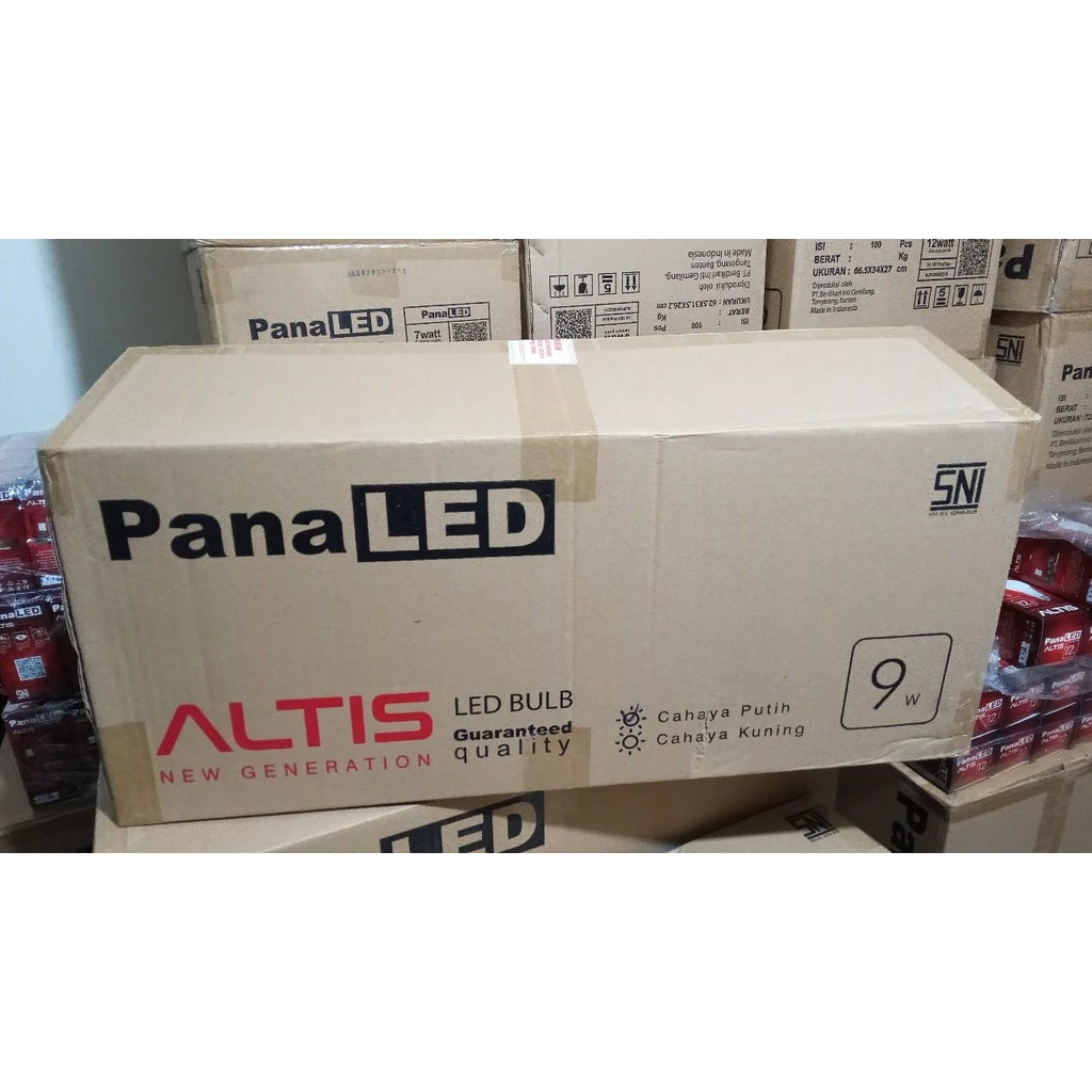 PANALED ALTIS  9w / 9 watt 1 DUS / 1KARTON ISI 100 Pcs