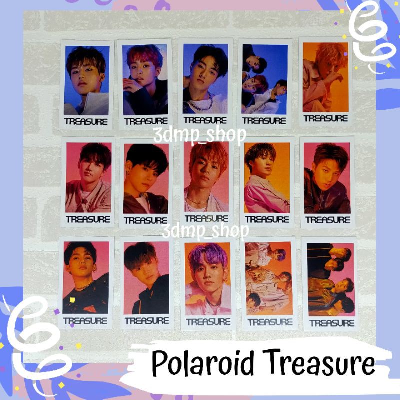 [10-15 lembar] Polaroid Treasure