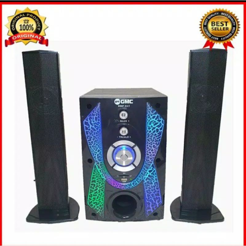 Speaker GMC 886F 2 in 1 / Speaker Multimedia