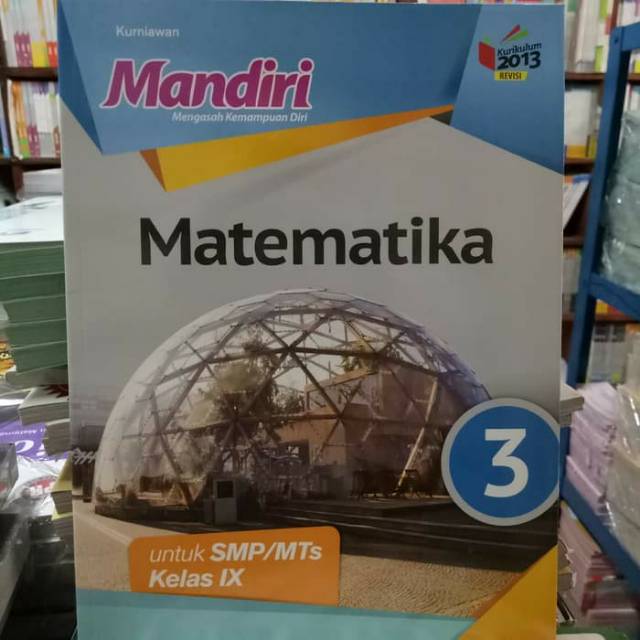 Buku Mandiri Matematika kelas 9 revisi Erlangga