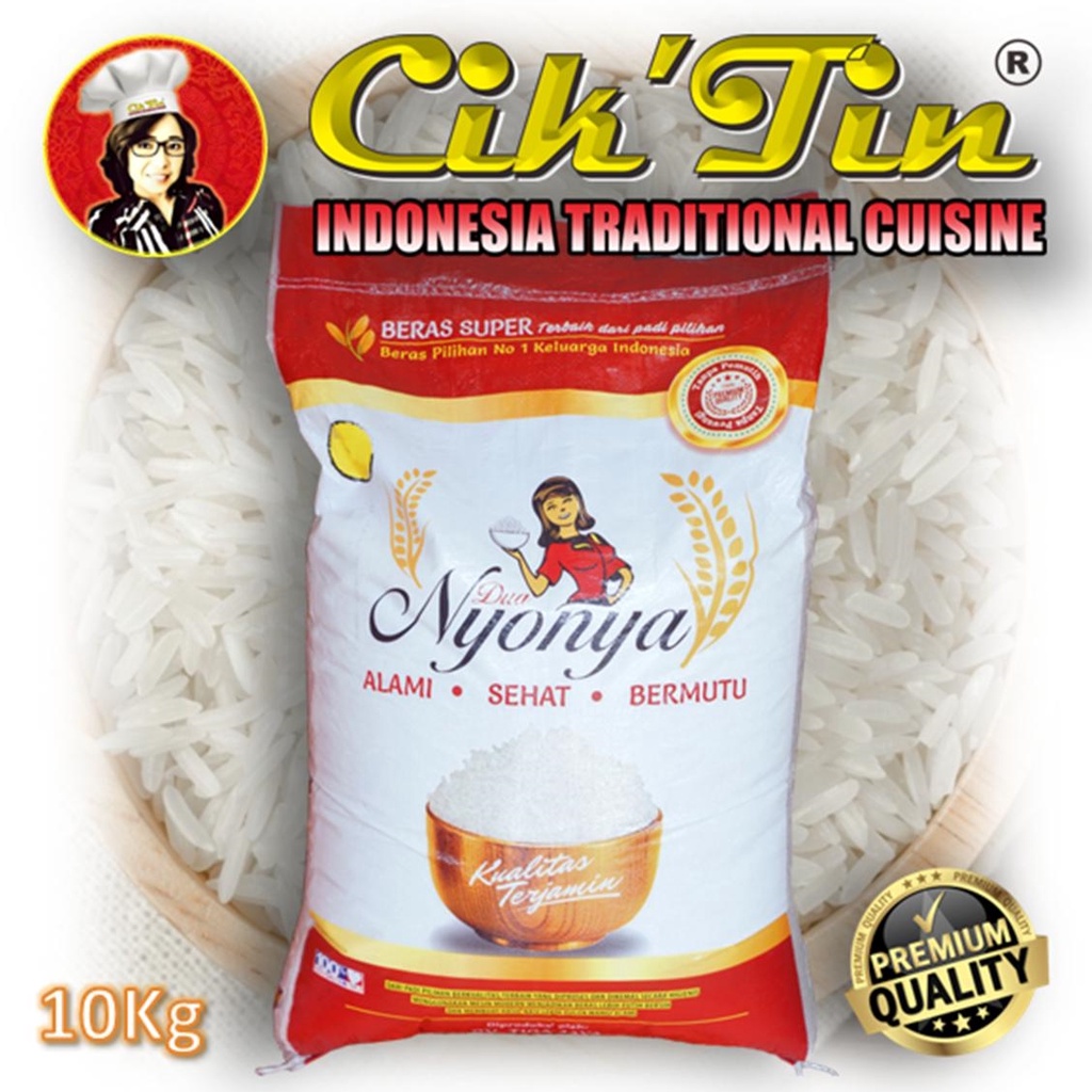 

BERAS Cap "DUA NYONYA" - 10 Kg