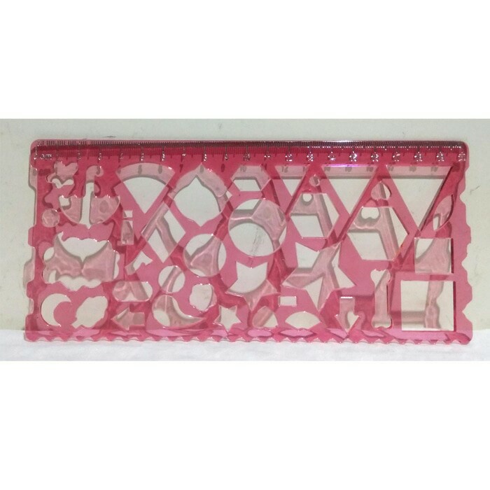 

Update Penggaris Stencil Bentuk Paket 2 Pc - Penggaris Huruf Diskon