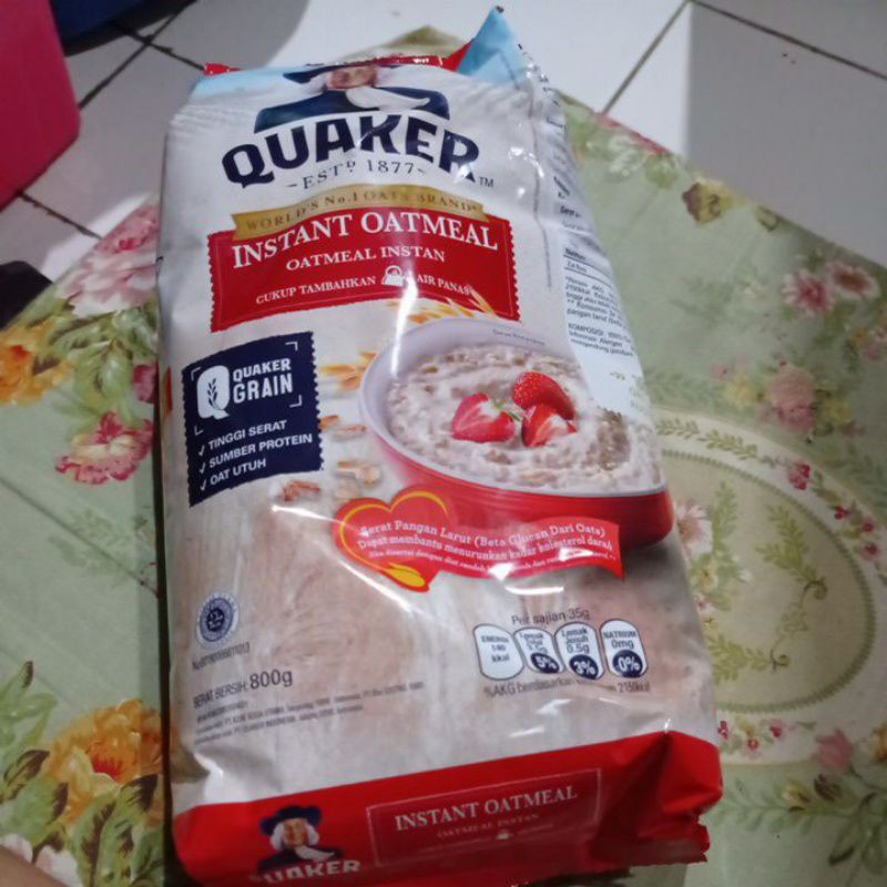

quaker instant oatmeal murah meriah