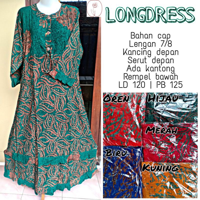 LONGDRESS BATIK CAP