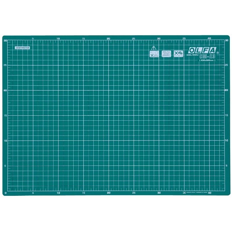 

ORIGINAL OLFA Cutting Mat Alas Potong 60x43cm CM-A2 Made In Japan