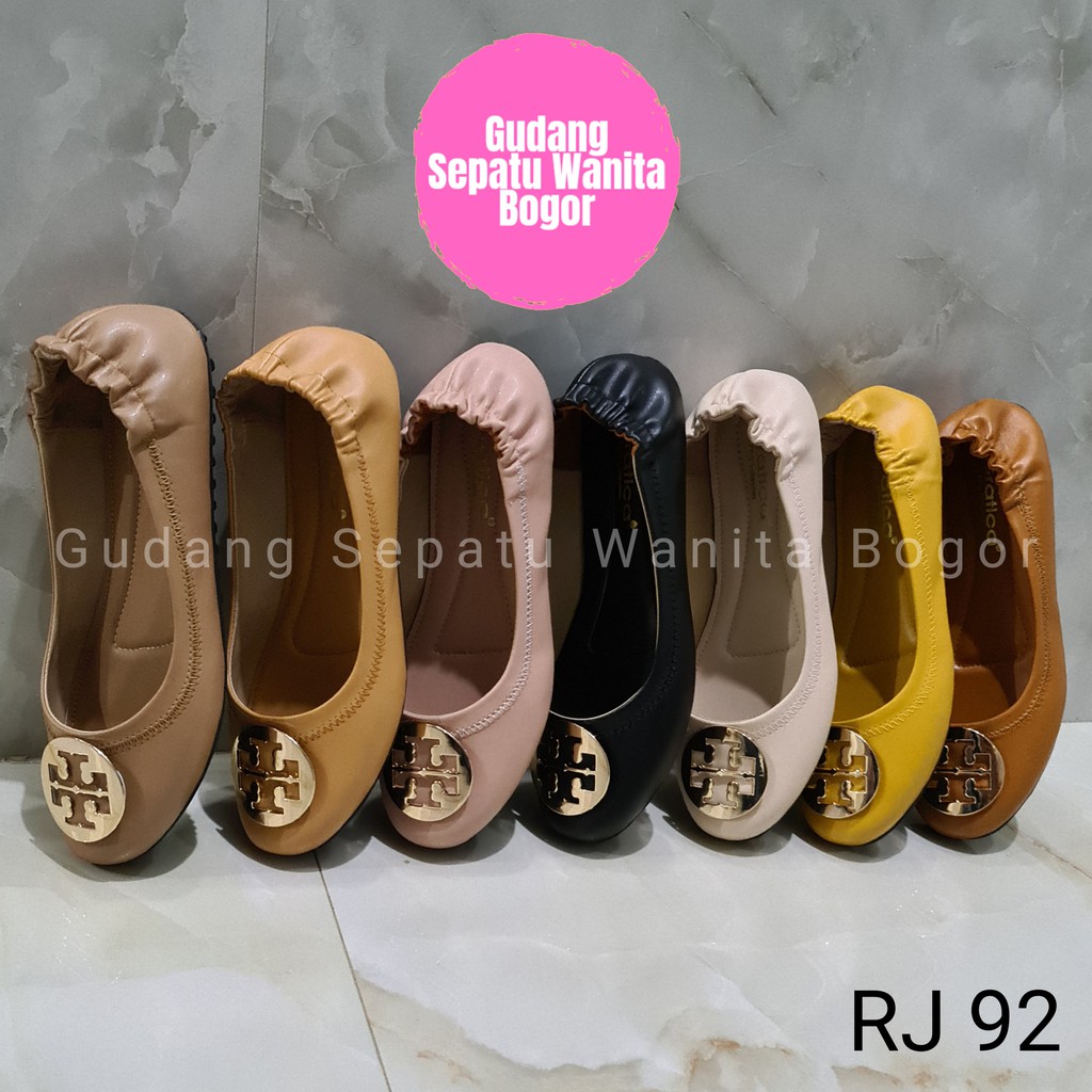 GRATICA Sepatu Kerja Kantoran Santai Wanita Flat Shoes RJ92
