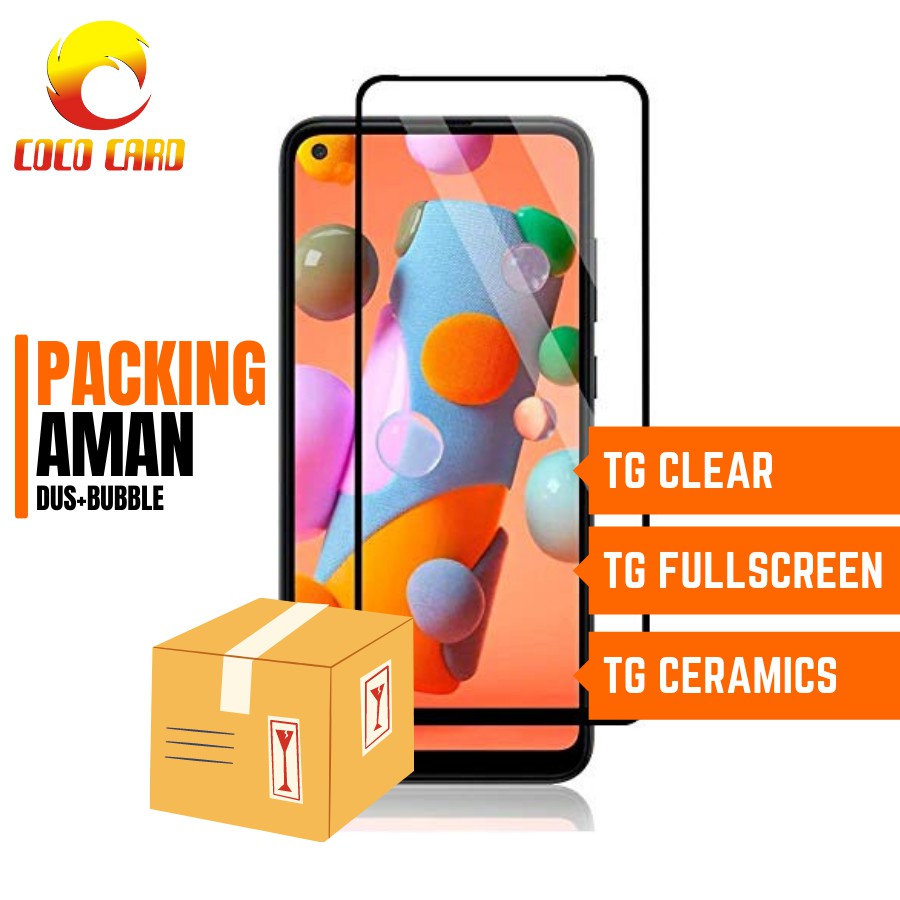 TEMPERED GLASS SAMSUNG M11 / A11 TG ANTI GORES KACA SCREEN PROTECTOR / TG CLEAR FULL CERAMIC