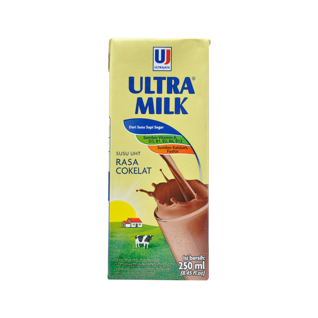 Ultra Susu Cokelat  250ML Shopee Indonesia