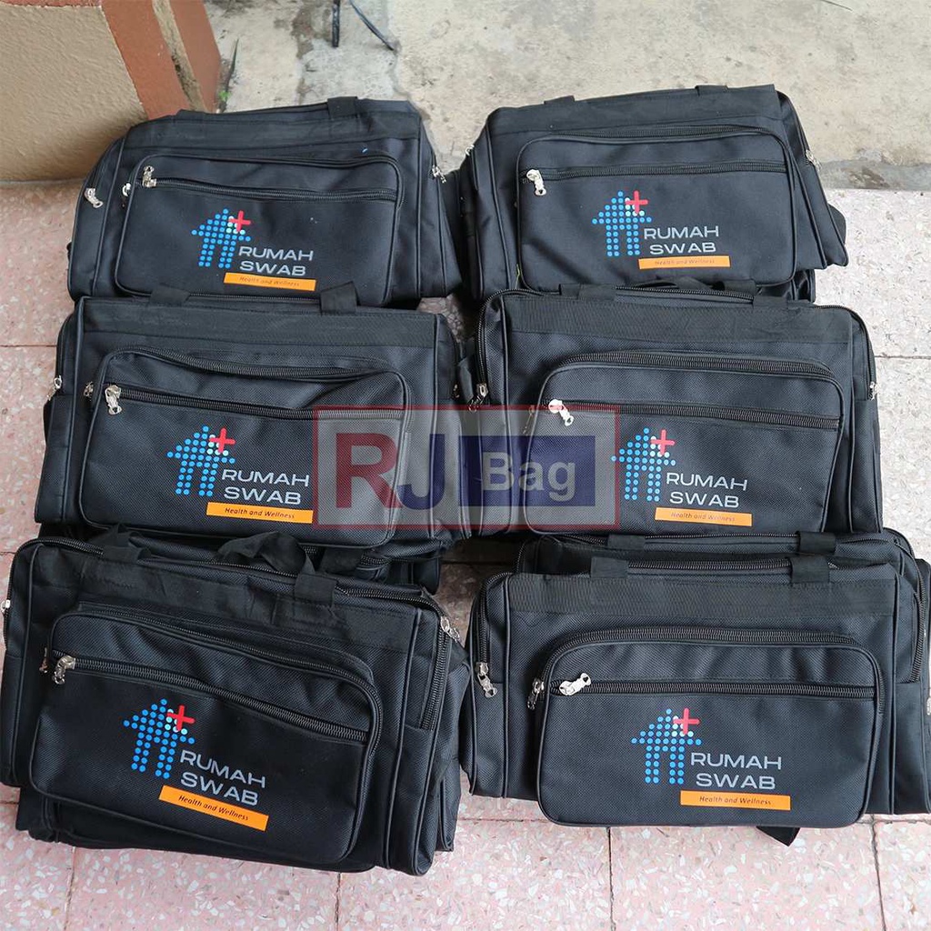 ORDERAN GROSIR TAS TRAVEL POLO CRV SABLON RUMAH SWAB HARGA EKONOMIS COCOK UNTUK SOUVENIR SEMINAR