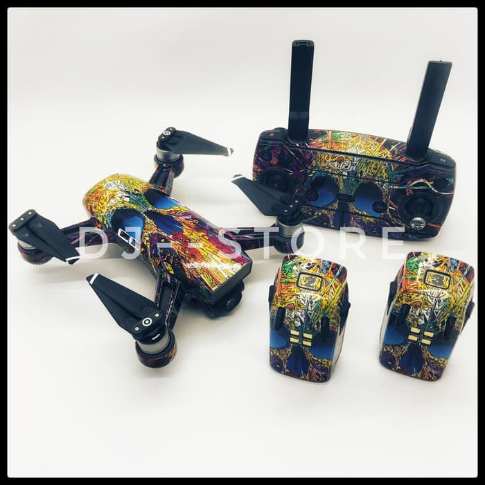 

Termurah Stiker Skin / Sticker Decals DJI Spark E-Decals Skeleton Abstract Terlaris