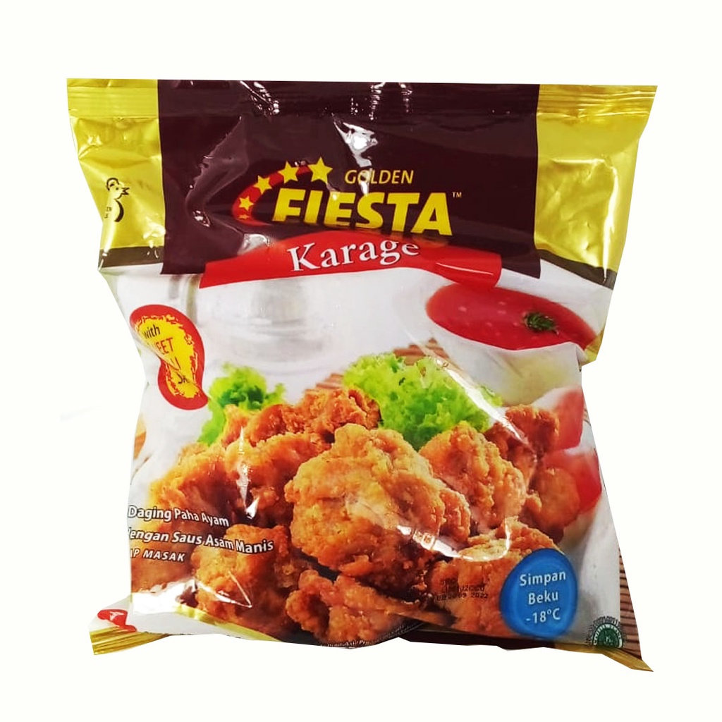 

GOLDEN FIESTA KARAGE WITH SWEET CHILLI SAUCE 500G