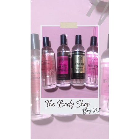 TBS body mist/ the body shop parfum/ the body shop body mist