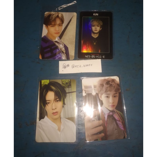 Photocard Yuta future,Chenle Mfal,Jeno rollin,AC card Kun