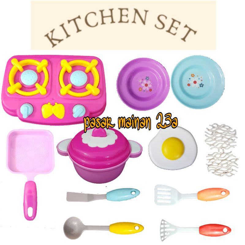 Mainan Anak Kitchen Set Masak Masakan Dapur anak Murah