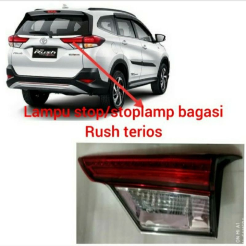 Refektor bagasi stoplamp rush terios LED original
