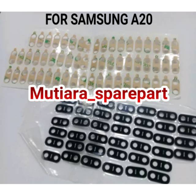 KACA LENSA KAMERA BELAKANG SAMSUNG A20