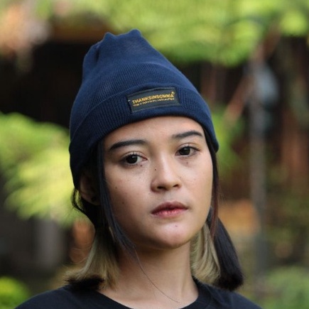 beanie hat bordir thrasher topi kupluk rajut pria wanita distro