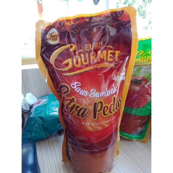 

euro gourmet saus sambal extra pedas 1kg