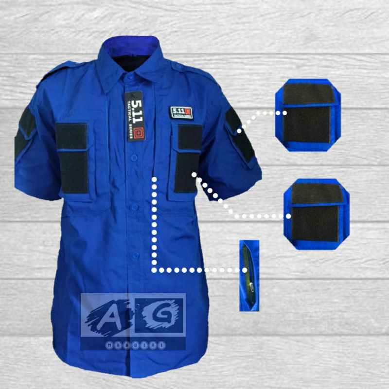 kemeja 511  lengan pendek/pakaian kerja/pakaian outdor