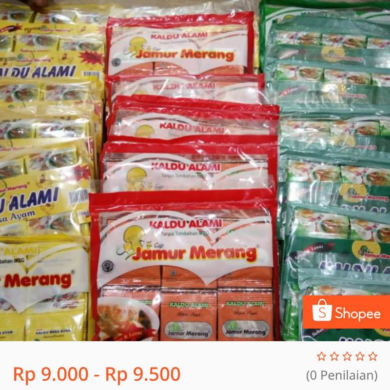 

kaldu alami rasa ayam