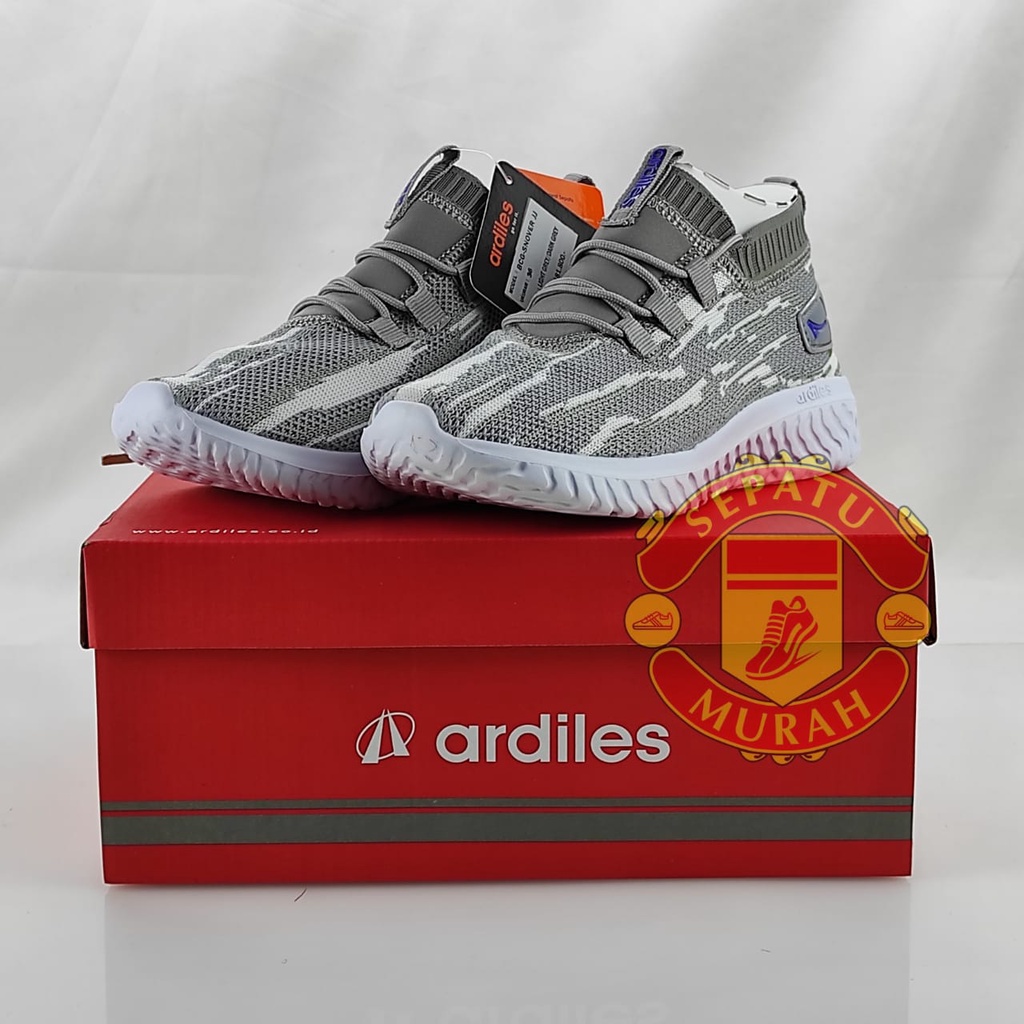 Sepatu Ardiles Anak Lelaki Snover JJ - Light Grey