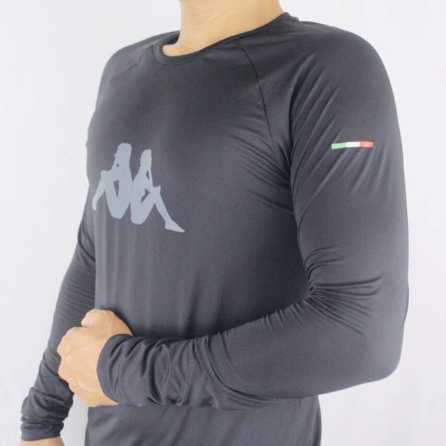 Baju Pakaian Olahraga Gym Fitness Sepeda Inner Base Layer Teramo Kappa Original