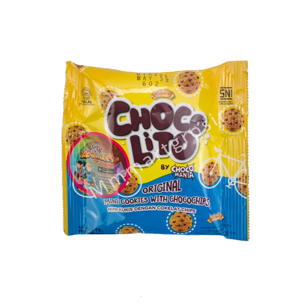 Choco Lito / Mini Kukis / Biskuit rasa Original / 19g