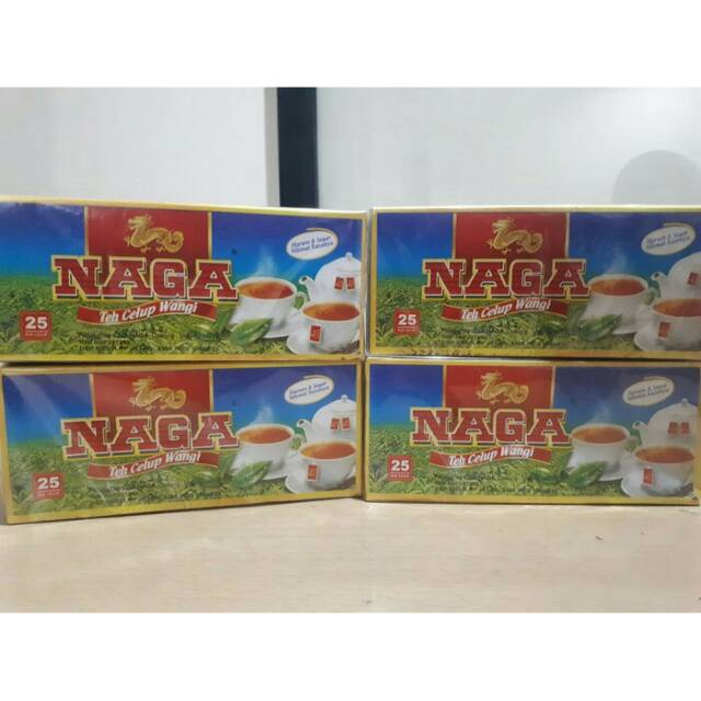 

Teh Naga Celup-Teh Naga Asli Malang 1box isi 25teabags