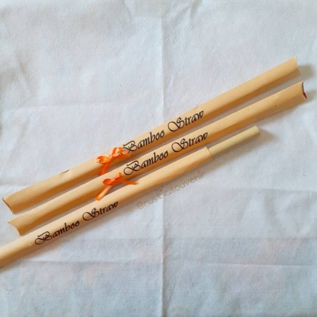 Sedotan Bambu Souvenir