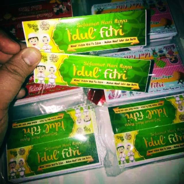 

LABEL SNACK LEBARAN LABEL CUSTOM