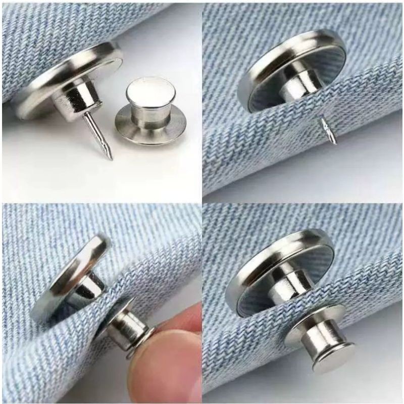 [BISA COD] Kancing Celana Portable Ajaib Perfect Fit Button Celana Serbaguna