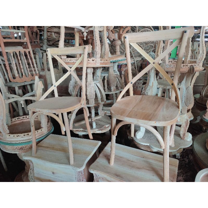 Kursi Tiffani Silang | Kursi Tiffany Mentahan | Kursi Dekorasi Pelaminan, Kokoh Kuat Berkualitas