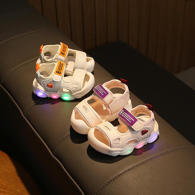 Sepatu Sandal  Desain Baotou untuk Anak  Bayi  Laki Laki dan 