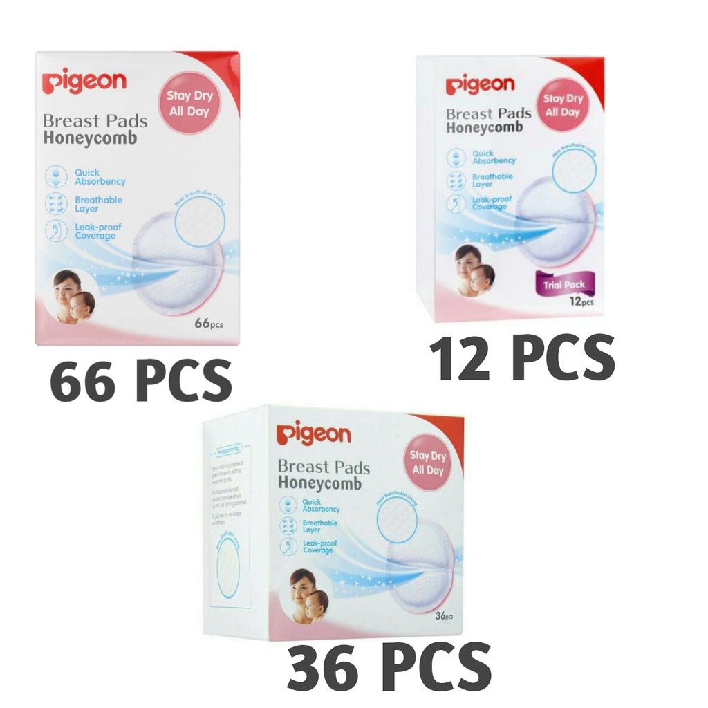 Pigeon Breastpads Isi  12 / 36 / 66 / breast pad / penyerap asi