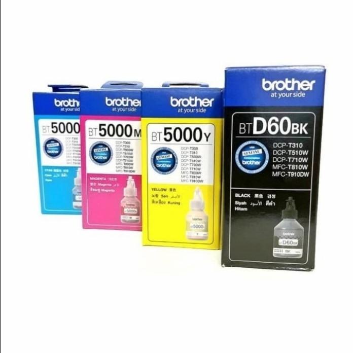 1 SET Tinta Brother BTD60BK & BT5000 DCP - T310 - T510W- T710W - T810